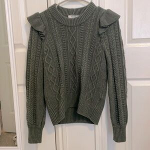 Madewell cropped sweater